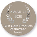 AWARD - Skin care products of the year 2020