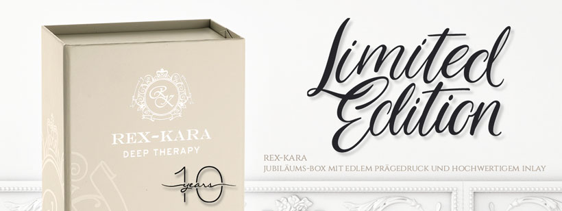 Rex-Kara Limited Edition 10 Jahre Produkt Box
